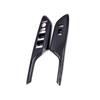 Carbon Fiber Look Interior Door Window Switch Cover Trim For Honda Civic 2016-2020