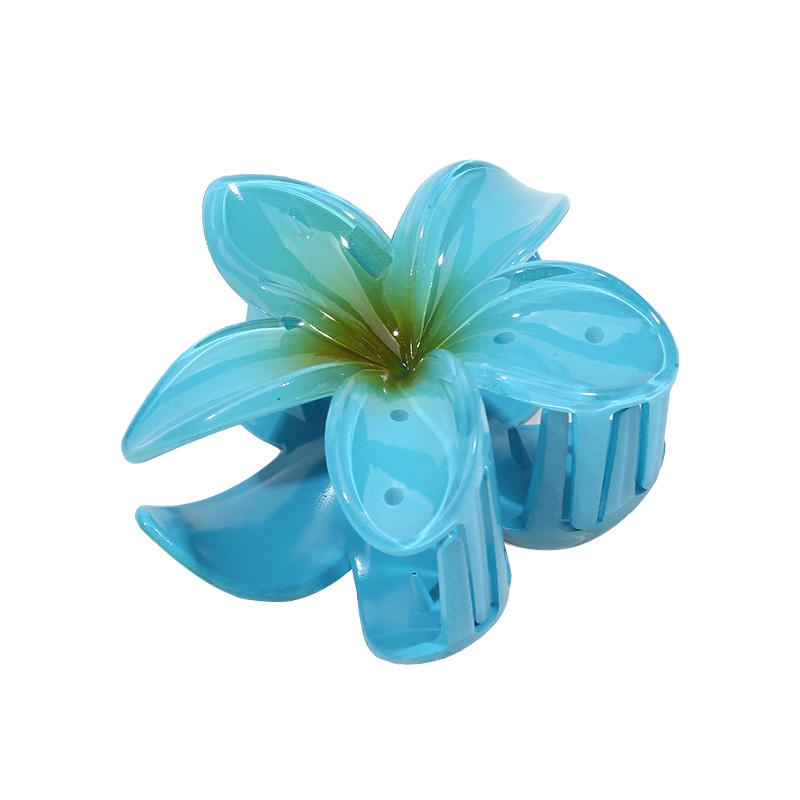2/5Pcs Gradient Hair Clips New Flower Hair Claws Small Size Fashion Headwear Hairpin Crab Barrette Hair Accessories for Women