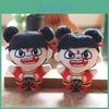 Plush Stuffed Nezha Doll Keychain Toy Backpack Decor Gift For Kids Boys Girls