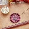 Christmas Invitation Brass Seal Head Christmas Wax Seal Head Thanksgiving Envelope Seal for Home Holiday Envelope Decoration