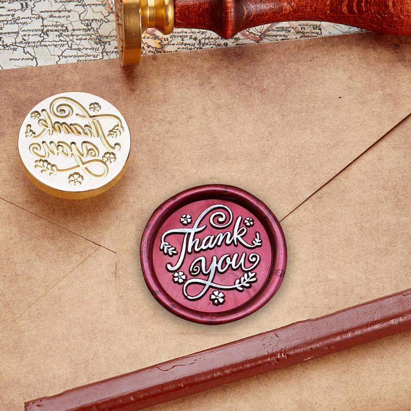 Christmas Invitation Brass Seal Head Christmas Wax Seal Head Thanksgiving Envelope Seal for Home Holiday Envelope Decoration