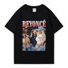 Beyoncé Cowboy Carter Vintage 90s Collage T-Shirt, Unisex Retro Graphic Tee, 100% Cotton Casual Streetwear Top