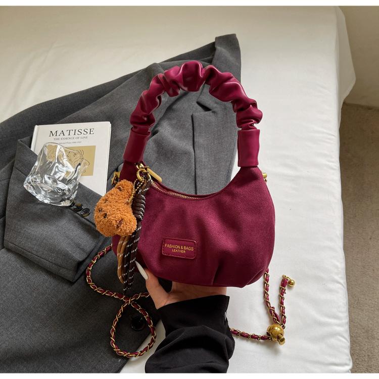 Premium Sense Super Fire Niche Bag 2025 New Retro Versatile Shoulder Messenger Bag Fashion Portable Dumpling Bag Tide