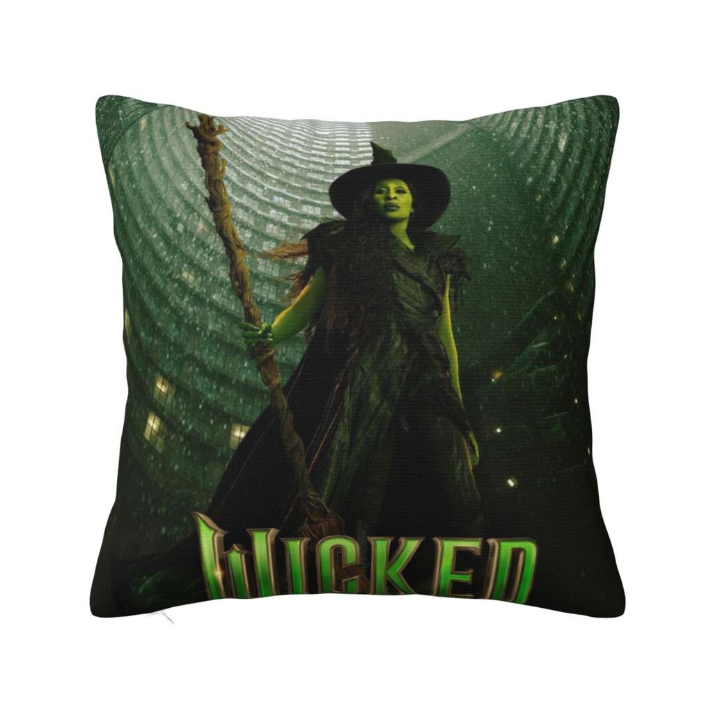 Wicked Musical Glinda Pillow Case Morden Pillow Cover Square Custom DIY Cushion Cover Pillowcases For Sofa Bedroom Home Decor