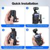 Foldable Magnetic Mount Expansion Adapter Holder for DJI Osmo Pocket 4 Cycling/V-log/Tabletop