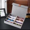 Sunglasses Organizer Eyeglasses Case Box 8 Slot Accessories Glasses Storage Eyewear Holder for
