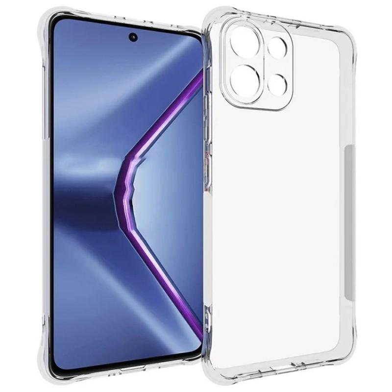 For Oppo K13 5G Clear TPU Case WANLONFENG TM Series 2.0mm Phone Back Cover