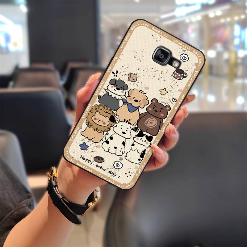 Husă Moale din Silicon Husă Telefon Pentru Samsung Galaxy A510/A5 2016/SM-A510F Desene Animate Durabilă Impermeabilă Rezistentă la Șocuri Graffiti