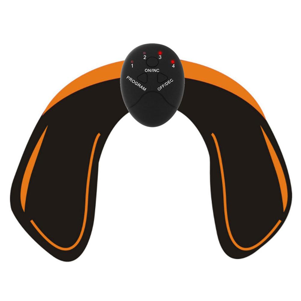 Professional Sports Abdominal Trainer Rechargeable Abdomen Gel Pad Muscle Stimulator For Weight Loss