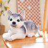 1ks 32cm simulace Husky Akita Pes Ovčák Psi Mops Plyšové hračky Vycpané Měkké Skutečné jako zvířátka Krásný dárek pro děti