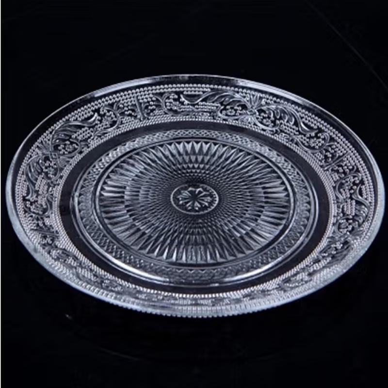 SIFAR Glass Pearl Fruit Plate