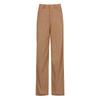 Women’s Solid Mid Waisted Wide Leg Pants Straight  Casual Baggy Trousers