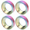 4Pcs Mountain Bike   Alloy Screw   Spacers Brake Caliper Concave Gasket M6