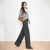 Women's Wide-Leg Winter Sweatpants with Drawstring Waist - Casual European & American Style.