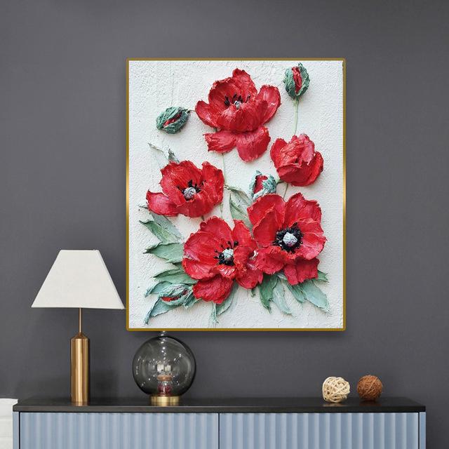 Art Scandinavian Flower Poster Home Decor Canvas Painting Wall Art Posters And Prints Wall Pictures For Living Room Decoration