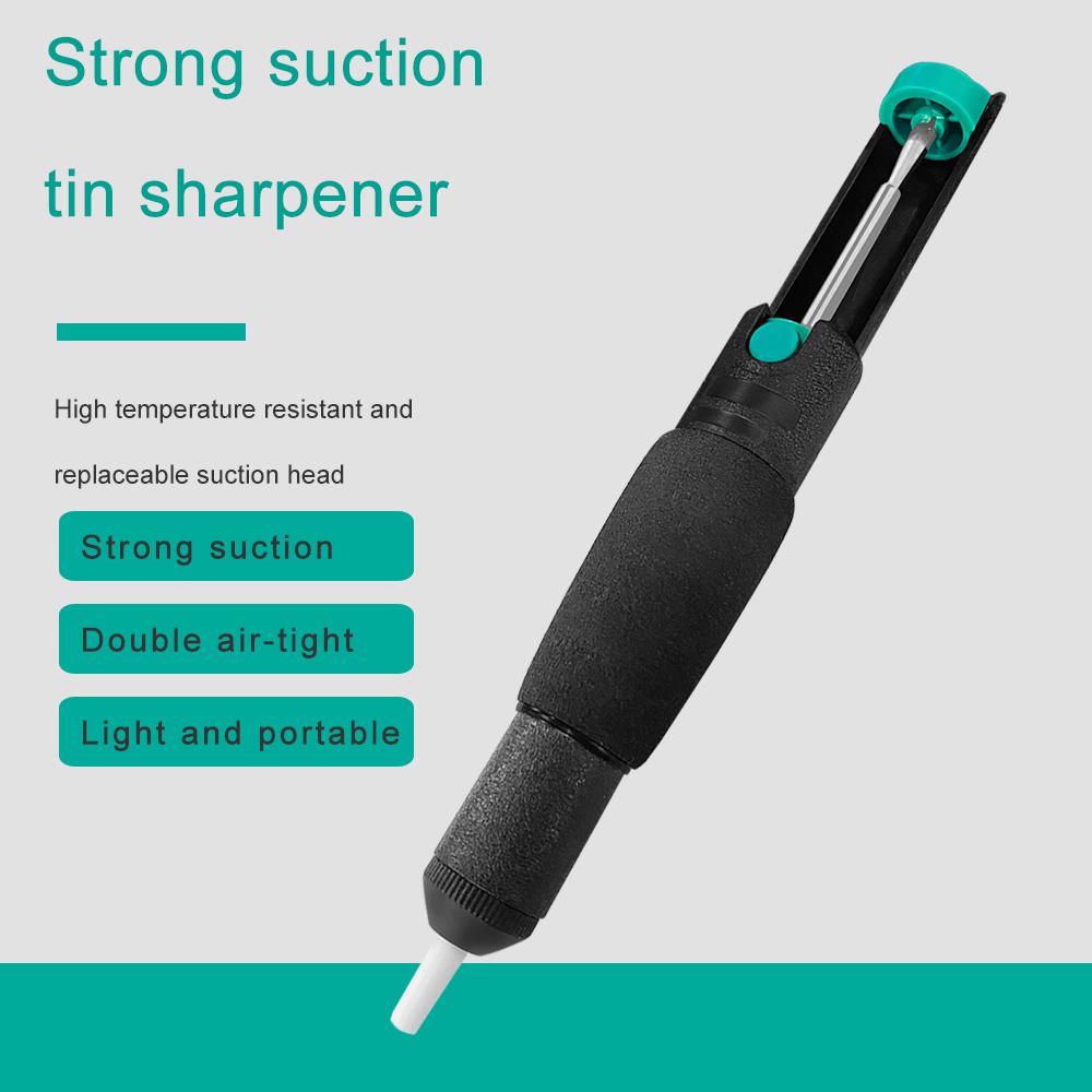 Plastic Powerful Desoldering Pump Suction Tin Vacuum Soldering Iron Desolder Gun Soldering Sucker Pen Removal Hand Welding Tools