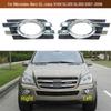 For Mercedes-Benz GL-class X164 GL320 GL350 2007-2009 Fog Lamp Light Grille Frame Shell Cover Foglight Foglamp Trim Lid Bezel
