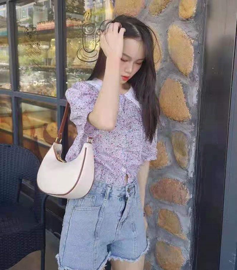 2025 Halbmondförmige Damen High-End Mode Schultertasche