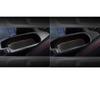 Real Carbon Fiber Car Accessories Center Armrest Cup Holder Cover Soft Sticker For Subaru BRZ Toyota 86 GT86 2017 2018