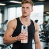 Portable Sports Bottle 710ml Fitness Drinking Bottle Portable Sports Hydration Container For Fitness Running Hiking Travel