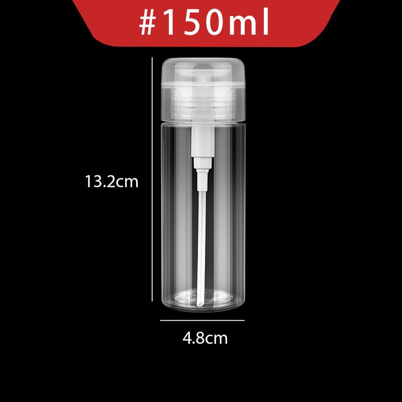 120/150/180Ml Nail Refillable Bottles Empty Press Pump Dispenser Nail Art Polish Remover Cleaner Makeup Bottle Manicure Tool