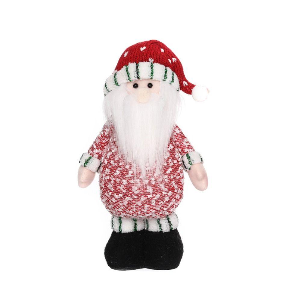 

Snowman Christmas Standing Doll Santa Claus Window Decoration Christmas decorations Children 01
