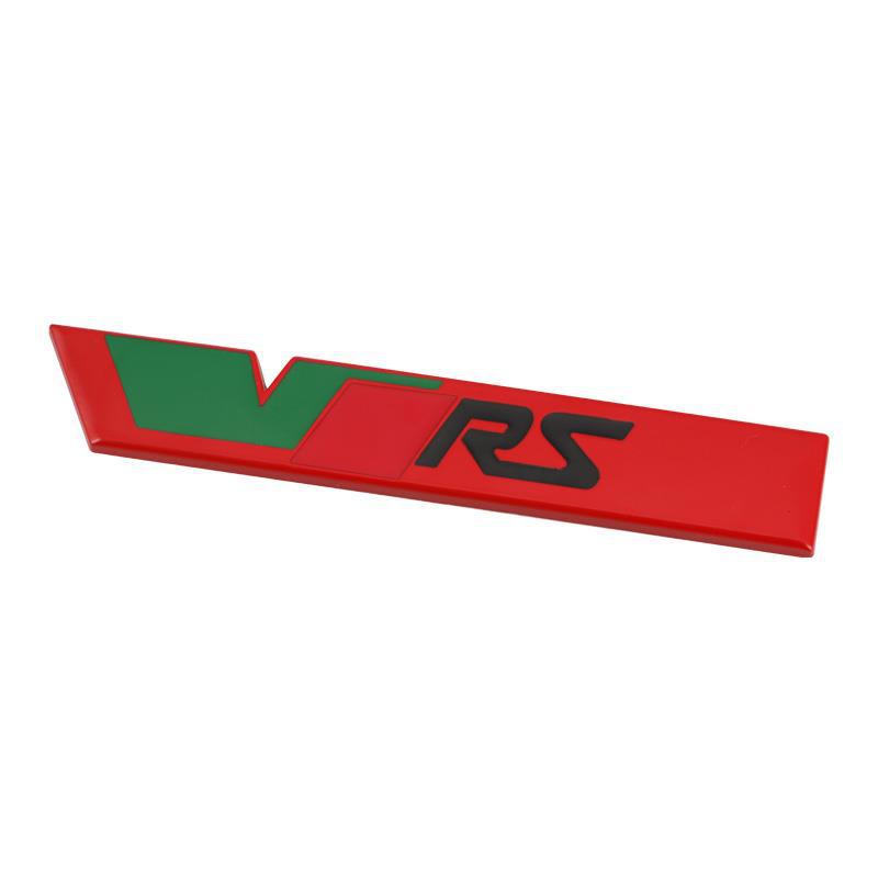 3D Metal Logo VRS Emblem Car Front Grill Badge Trunk Stiker Accessories