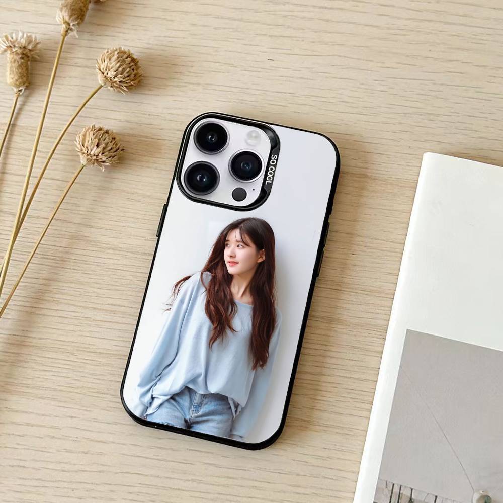 Z-Zhao Lusi Phone Case Color Silver Shell For IPhone 17 16 15 14 13 12 11 Pro Max Plus