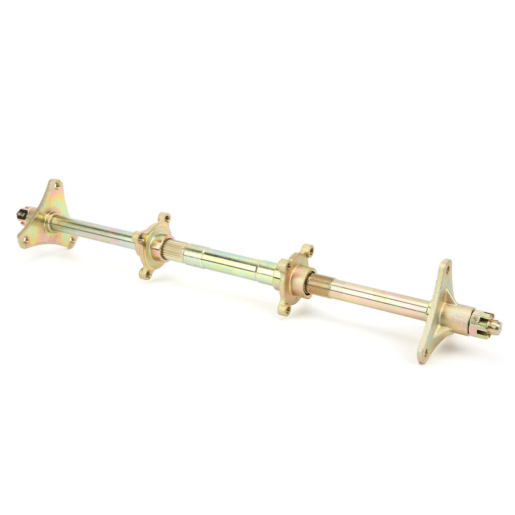 Kit de Montagem do Eixo Traseiro com Flange do Cubo da Roda Dentada Aço Substituição para ATV 50cc‑110cc