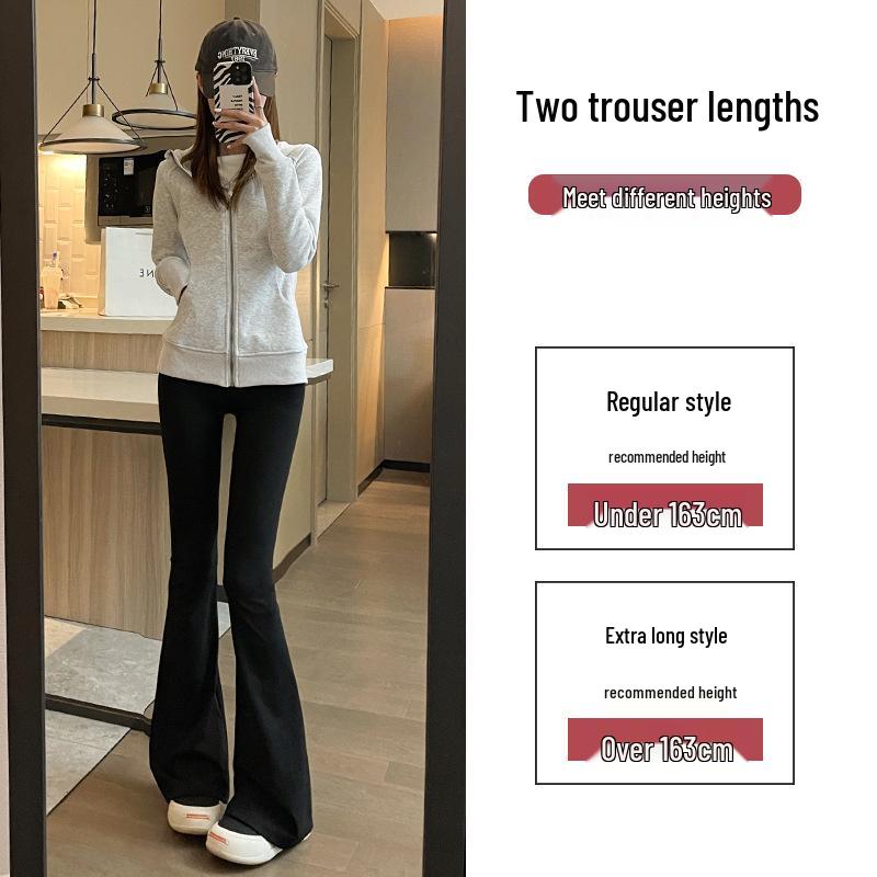 Women's High Waist Flare Yoga Pants – Summer Slim Fit, Elastic, Casual Sports Dance Pants