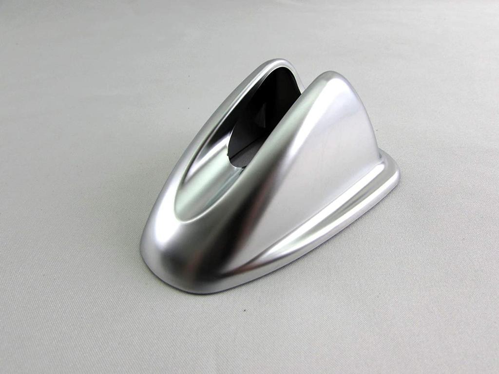 BRIGHTZ Satin Silver Antenna Cover for Toyota Ractis Compatible with and P105 100/105 [ANTENNA-043] SCP100, NCP100, NCP105, SCP, NCP, P100,