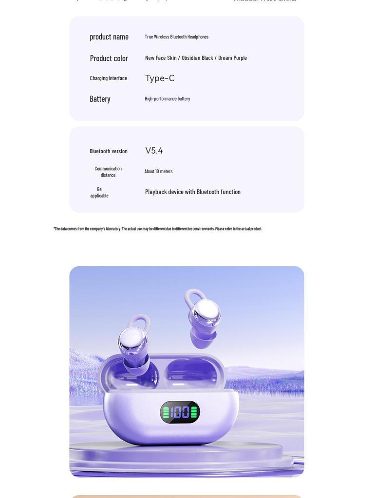 X66PRO 2025 Bluetooth Wireless Earbuds: Noise-Cancelling, High-Quality Sound, Ultra-Long Battery, Ideal for Sleep and Sports.