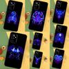 Neon Zodiac Signs Case For Samsung Galaxy A14 A34 A54 A55 A35 A15 A73 A53 A33 A23 A13 A12 A32 A52 A51 Cover