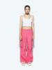 ASIF CALIE Parachute Cargo Pants Pink