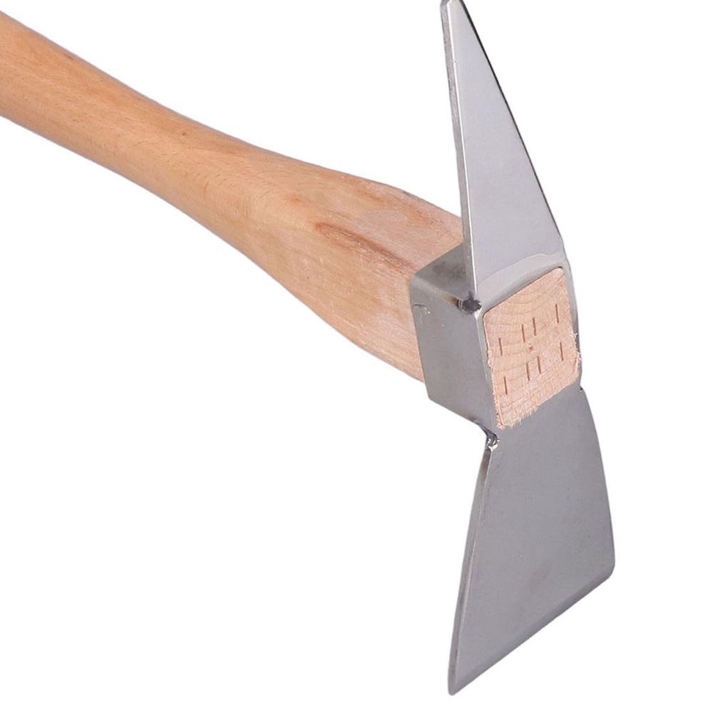 Stainless Steel Digging Tools Detachable Planting Hoe Tool Durable Pick Axe