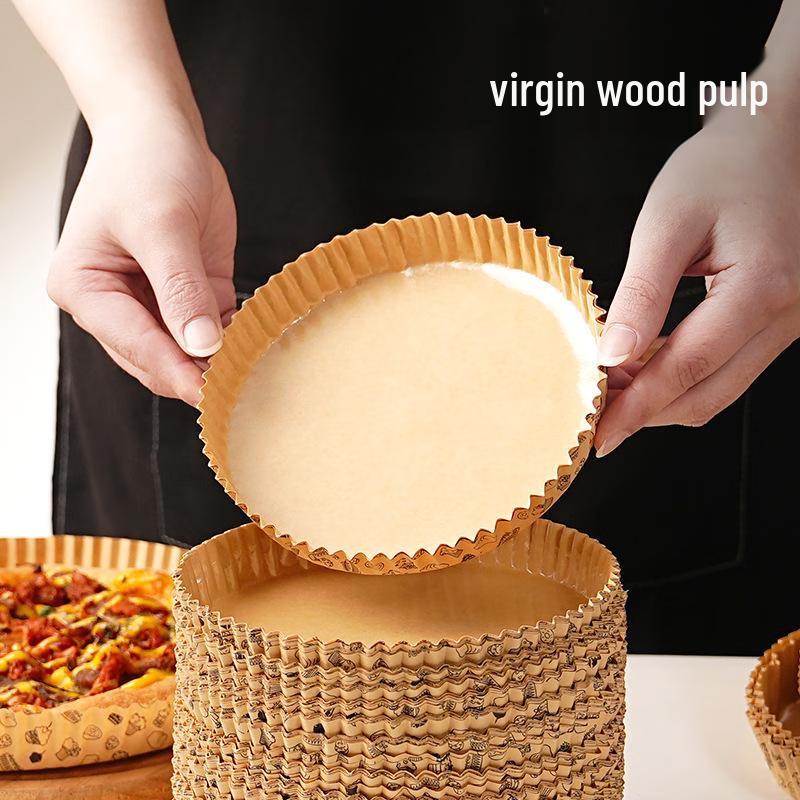 6-inch Air Fryer & Baking Paper Liners (50 Pack)