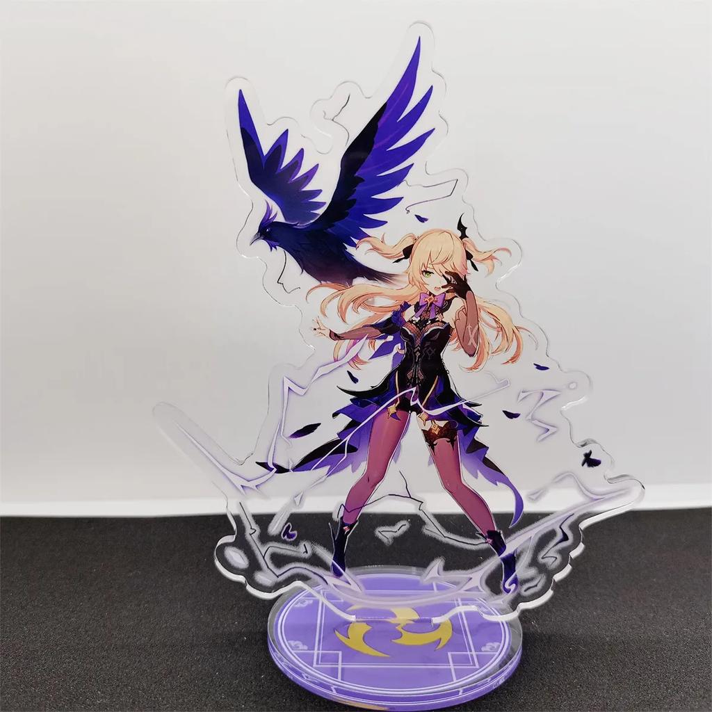 Anime Wanderer Faruzan Cyno Nahida Acrylic Stand Keychain Vertical Creative Desktop Ornament Game Accessories