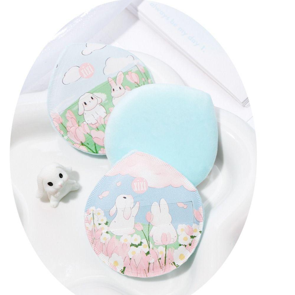 Soft Air Cushion Puff Dry Wet Dual-use Cosmetic Puff Foundation Powder Puff Makeup Sponge Puff Set