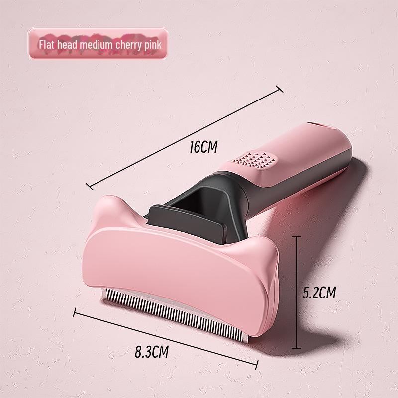 Pet Grooming Comb for Cats & Dogs: Thinning & Loose Hair Remover, Teddy Dog Hair Cleaning Tool.