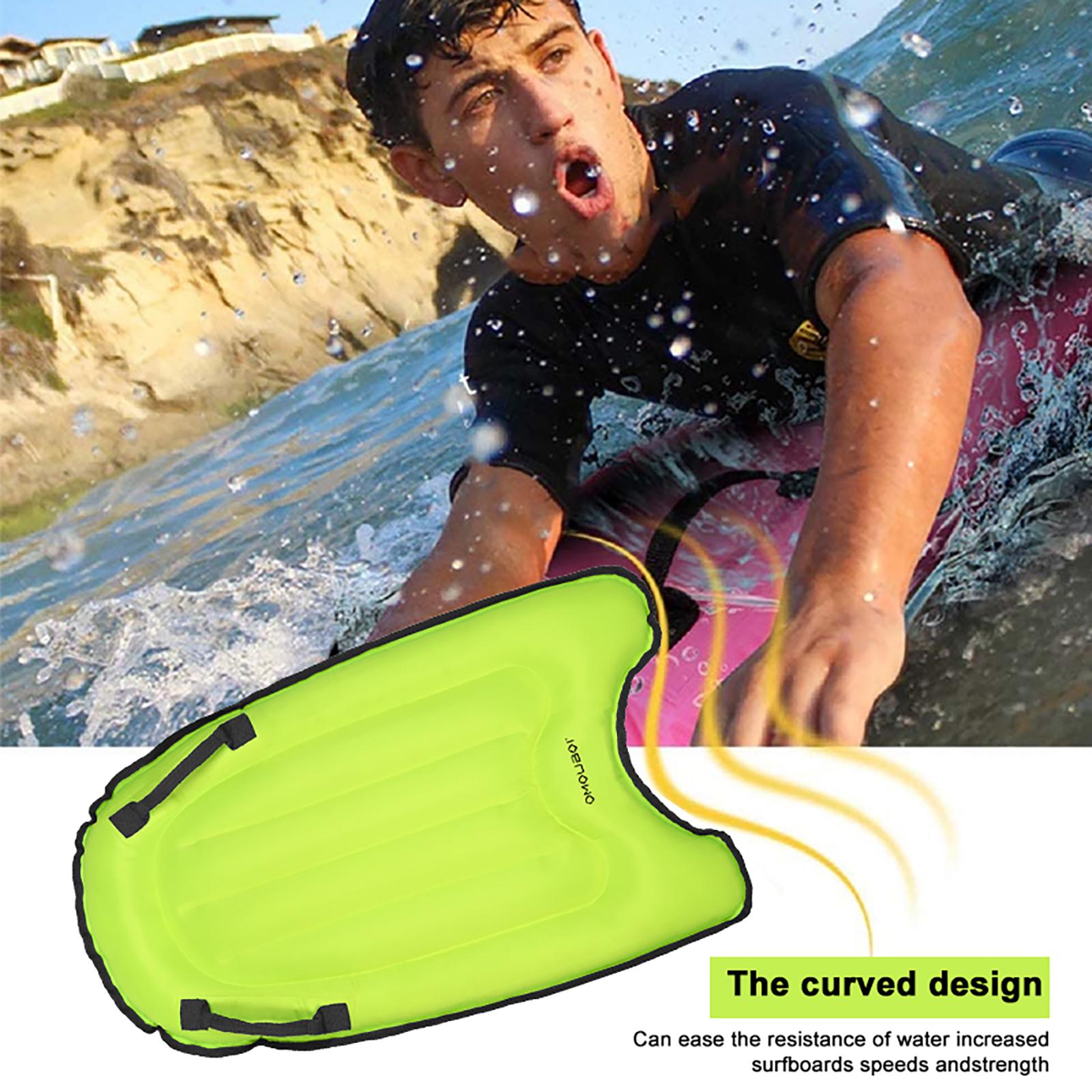 Lipstore Planche de Surf Gonflable avec Poignées Planche Corporelle de Surf pour Enfants Plage Piscine Rose Lipstore Planche de Surf Gonflable avec Poignées Planche Corporelle de Surf pour Enfants Plage Piscine Rose
