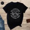 Yellowstone Park Shirt Yellowstone National Park Shirt Yellowstone Souvenir Casual for Daily Wear and Casual Outings