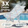 Cute Garden Print Beach Towel Sand Free Quick Dry Absorbent Thin Compact Towels for Swimming Pool Camping Beach Accessories