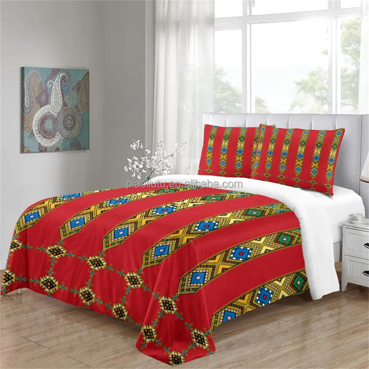 

Luxury Black Gold Duvet Cover Set King Queen Full Size Soft Comforter 3pcs Bedding with 2 Pillowcases EU Twin 135x200cm