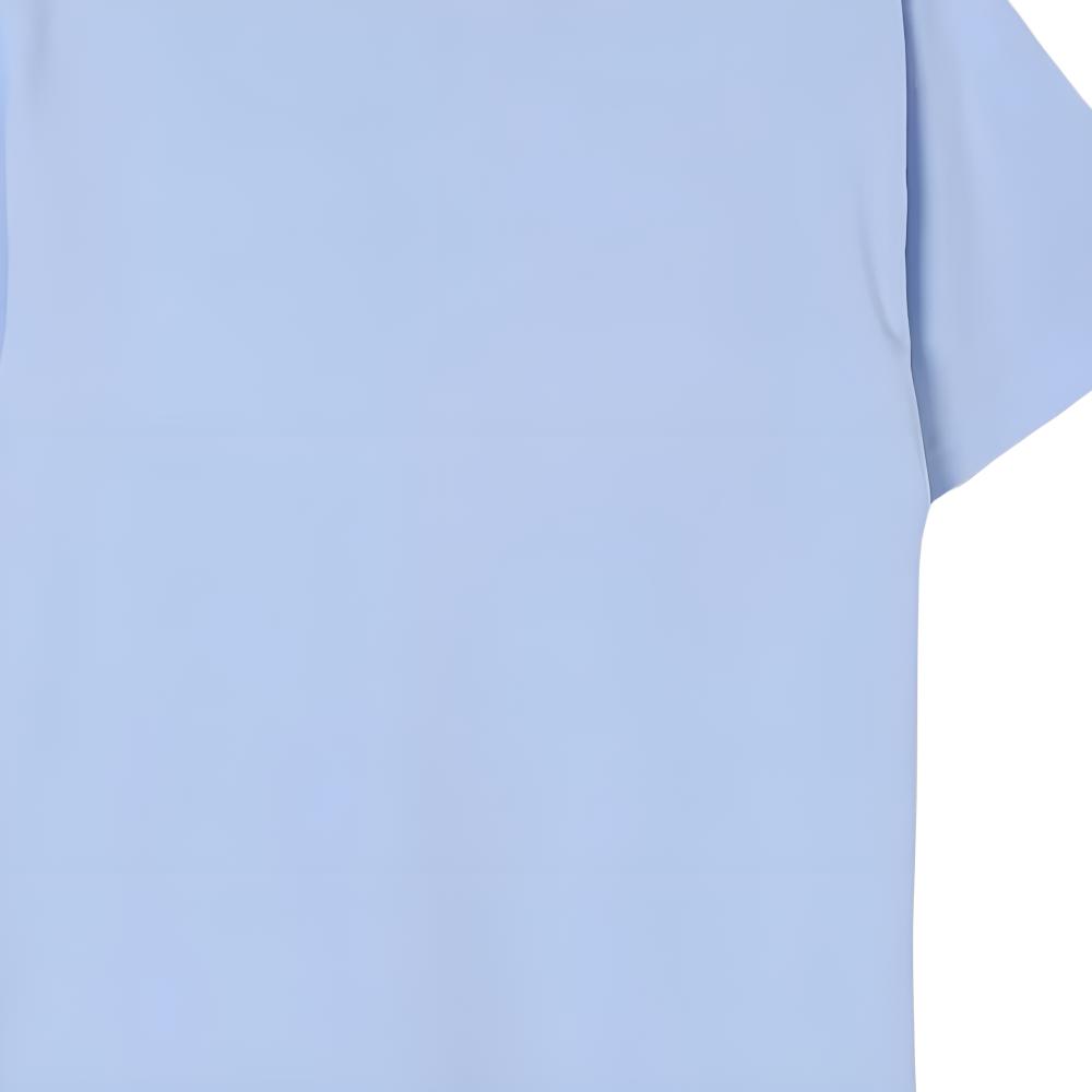 Polo Ralph Lauren Gładka Koszulka z Haftem, Okrągłym Dekoltem i Krótkim Rękawem, Koszulki Dziecięce, Jasnoniebieska 323832904-082