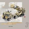 KAZI CN Military vehicle radar Missile Launcher Truck Tank Armour army Model Building Blocks Sets Educational Toys For Childrens