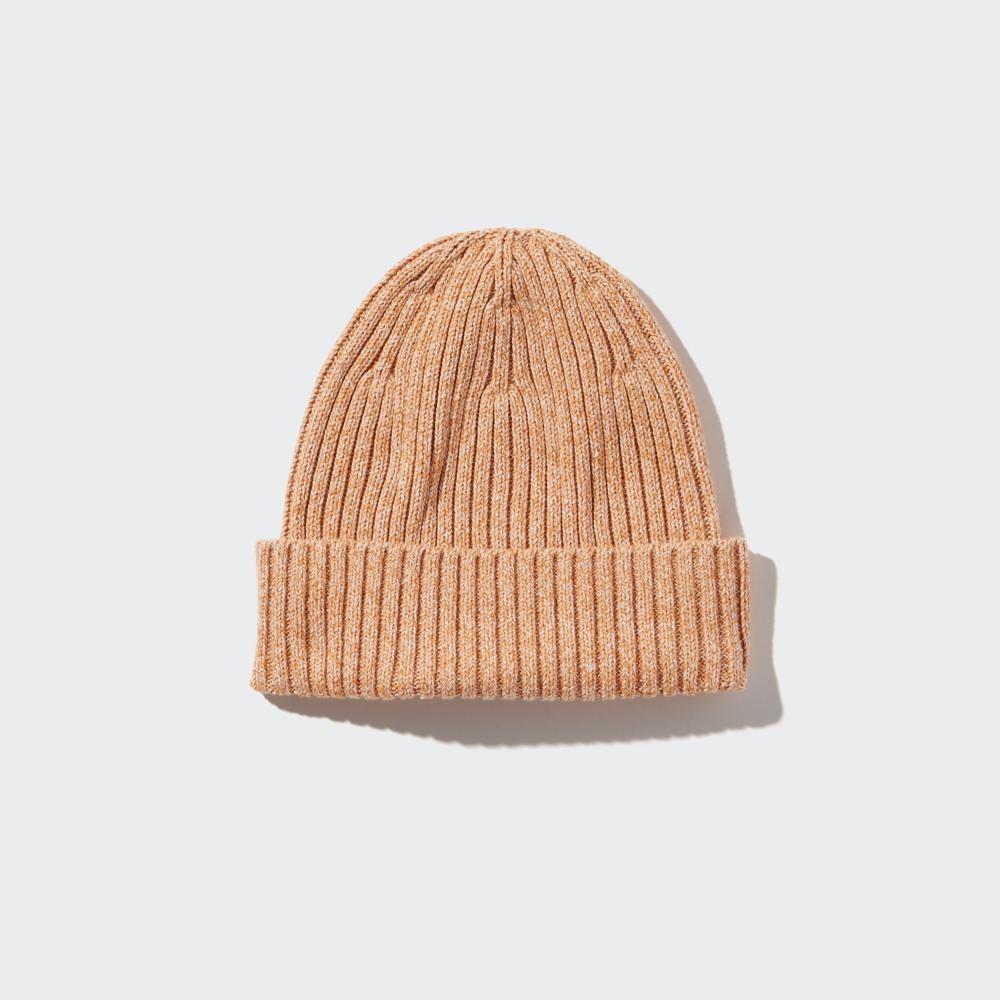 Bonnet Cachemire Uniqlo Uniqlo Bonnet Homme UNIQLO Cotton Ribbed