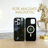 Dark Art Style Phone Case For iPhone17,16,15,14,13,12,11 Plus,Pro Magnetic with Magsafe Wireless Charging