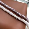 1String, Luxury Natural Freshwater Pearls, 13-14mm, Handmade Rice Pearl Beads for Jewelry Making DIY, Cheapest Items Available 36cm