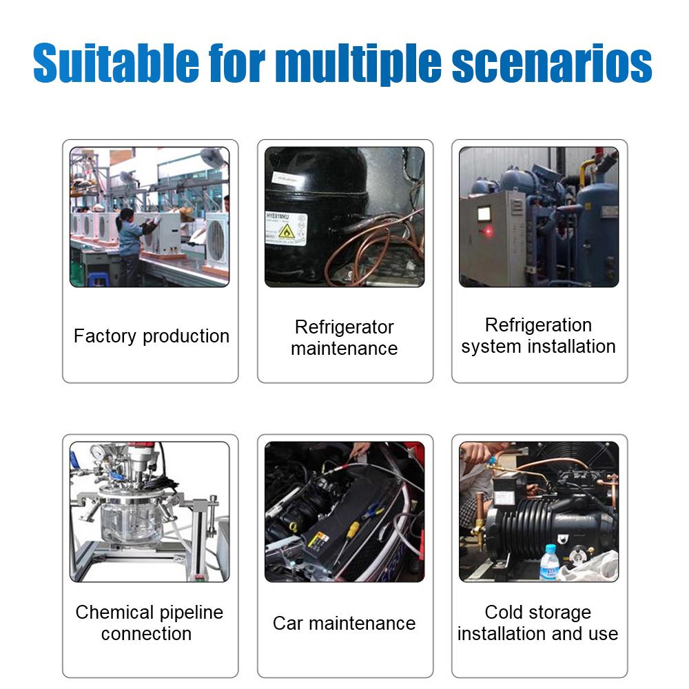 Nástroj na roztahování měděných trubek Nástroj na rozšíření měděných trubek Nástroj na excentrický roztahovač trubek Chladicí nástroje ST-806A