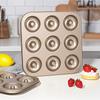 Modern Steel Egg Waffle Maker With Nonstick Baking Tray For Home Use